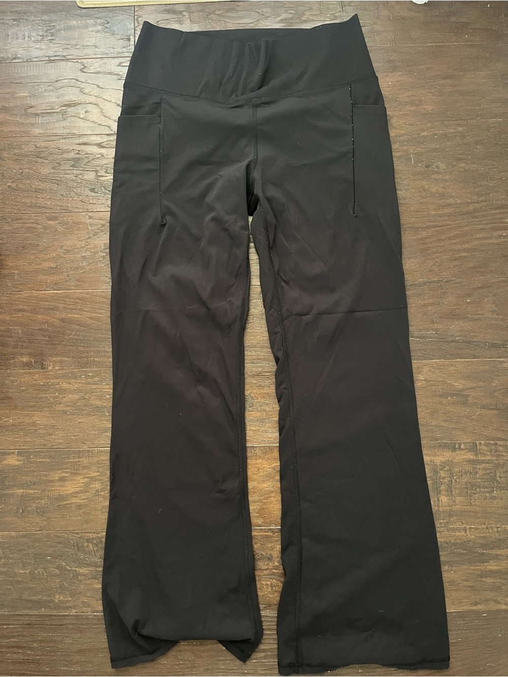 Avia Black Boot-Cut Active Yoga Pants